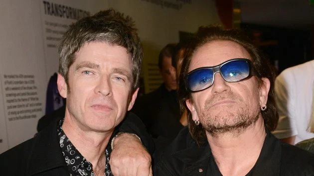 Bono says Noel Gallagher is shocked by how great reunited Oasis sounds