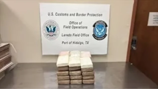 Cocaine worth more than $1 million seized at Texas border, CPB says