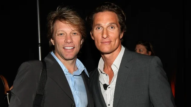 Jon Bon Jovi, John Mayer are going on tour — with Matthew McConaughey