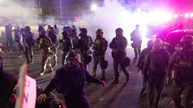 4 charged after anti-ICE protest outside Chicago facility erupts in violence