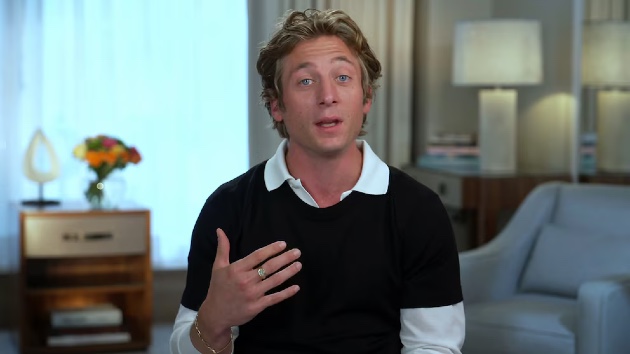 Jeremy Allen White talks playing Bruce Springsteen in front of Springsteen