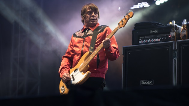 Oasis pays tribute to late Stone Roses bassist Mani at Brazil concert