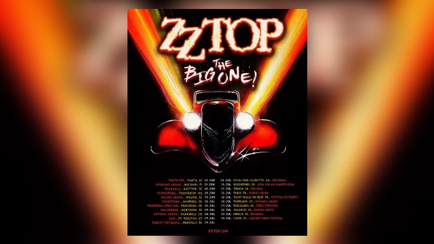 ZZ Top announces first European tour in two years