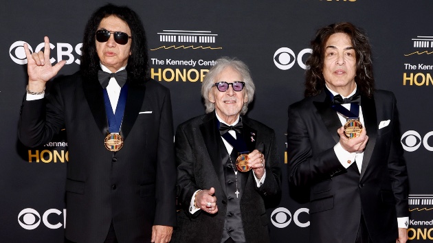 KISS receives Kennedy Center Honors in Washington, DC