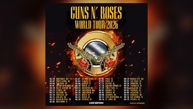 Pierce the Veil, The Black Crowes among openers for Guns N’ Roses’ 2026 North American tour