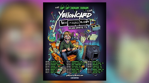 Yellowcard announces 2026 US tour with New Found Glory & Plain White T’s