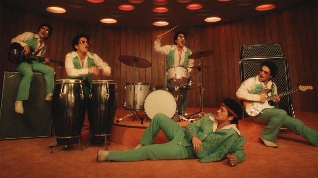 Watch Bruno Mars jam with himself in video for new song ‘I Just Might’