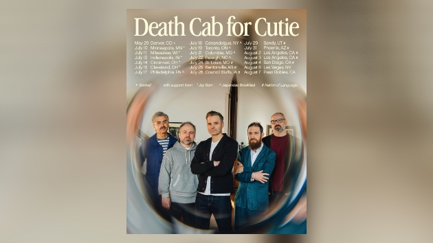 Death Cab For Cutie announces summer tour