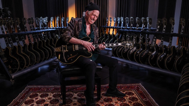 Gibson debuts Keith Richards-signed replicas of his famous ES-355 guitar