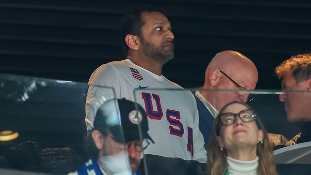 FBI Director Kash Patel joins Team USA hockey in locker room celebration after gold medal win