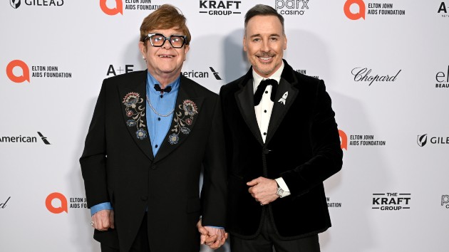 Photo of Elton John, husband and sons now on display at London’s National Portrait Gallery