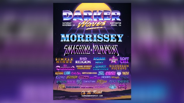 The Smashing Pumpkins, Morrissey, Bad Religion playing 2026 Darker Waves festival