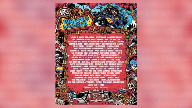 Warped Tour announces full 2026 Montreal lineup