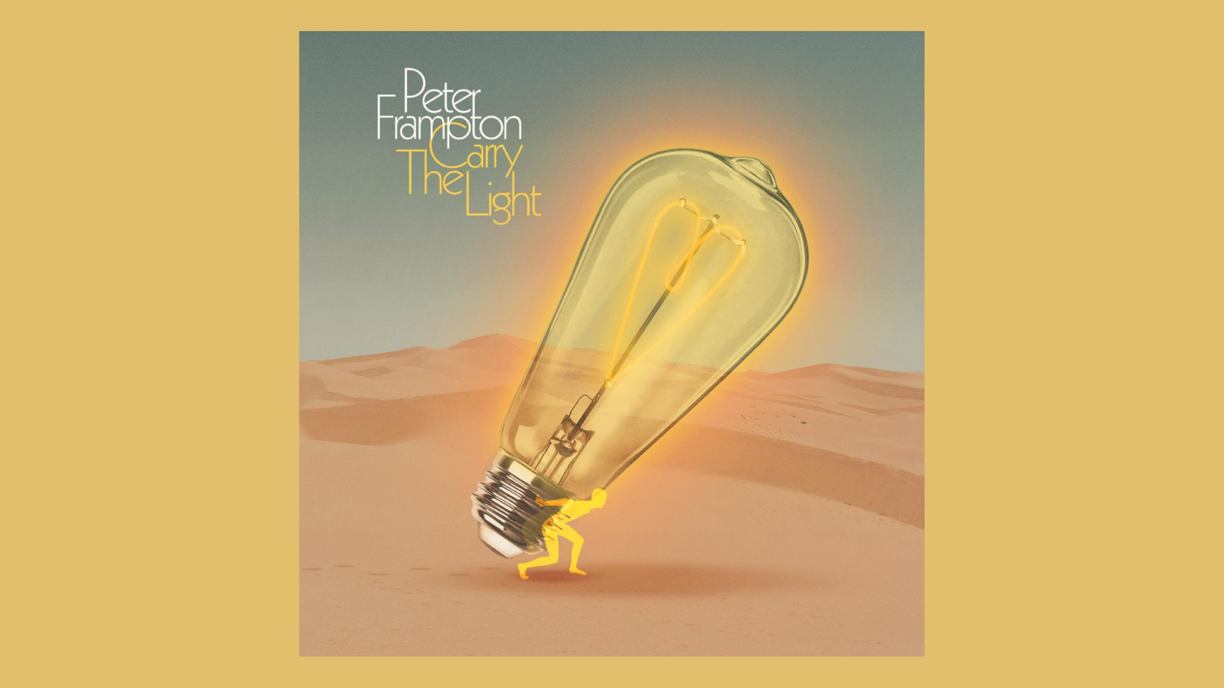 Peter Frampton’s new album, ‘Carry the Light’, celebrated with autographed turntable