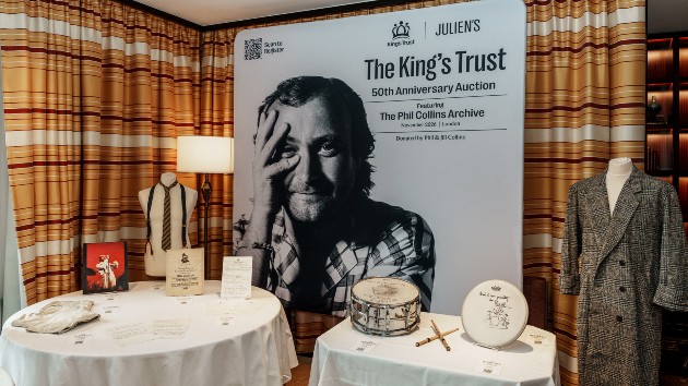 Phil Collins to auction off personal archives for charity in November