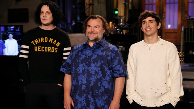 We’ll be White Black: Watch Jack White crash Jack Black’s monologue and perform on ‘﻿SNL’