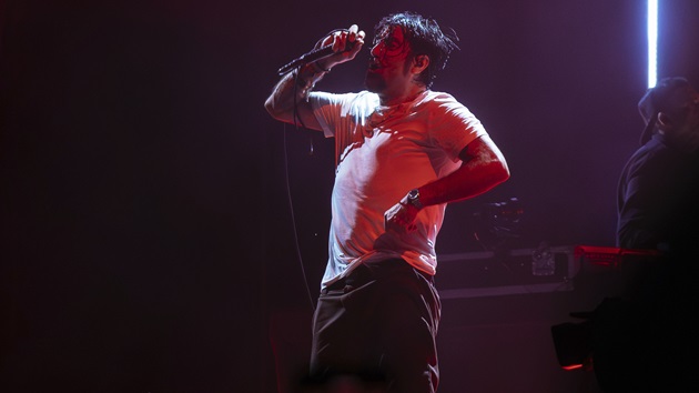 A hole in the stage? Deftones’ Chino Moreno trips during New Zealand show