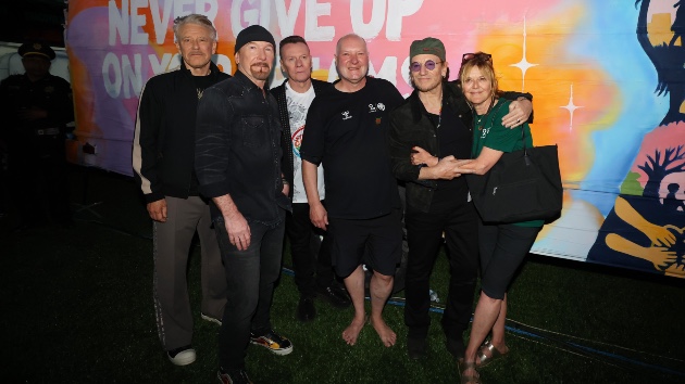 U2 attends 2026 Street Child World Cup Finals Tournament in Mexico