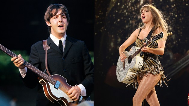 Taylor Swift praises Paul McCartney’s ‘inspiring’ new album