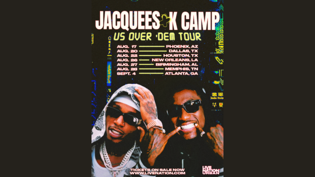 K Camp announces Us Over Dem tour with Jacquees