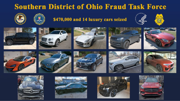 Alleged Ohio fraudsters filed false health claims, purchased luxury cars