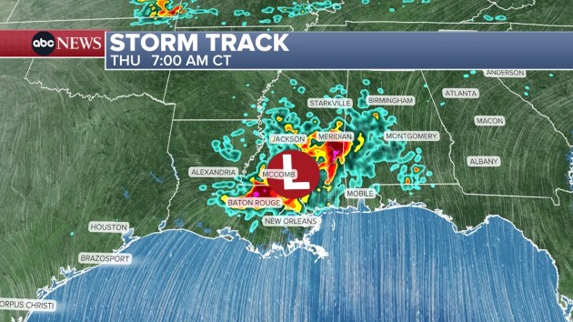 Tropical storm Arthur forms in the Gulf off Texas, NWS says