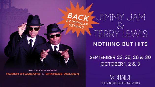 Jimmy Jam and Terry Lewis announce rescheduled dates for ‘Nothing But Hits’ residency